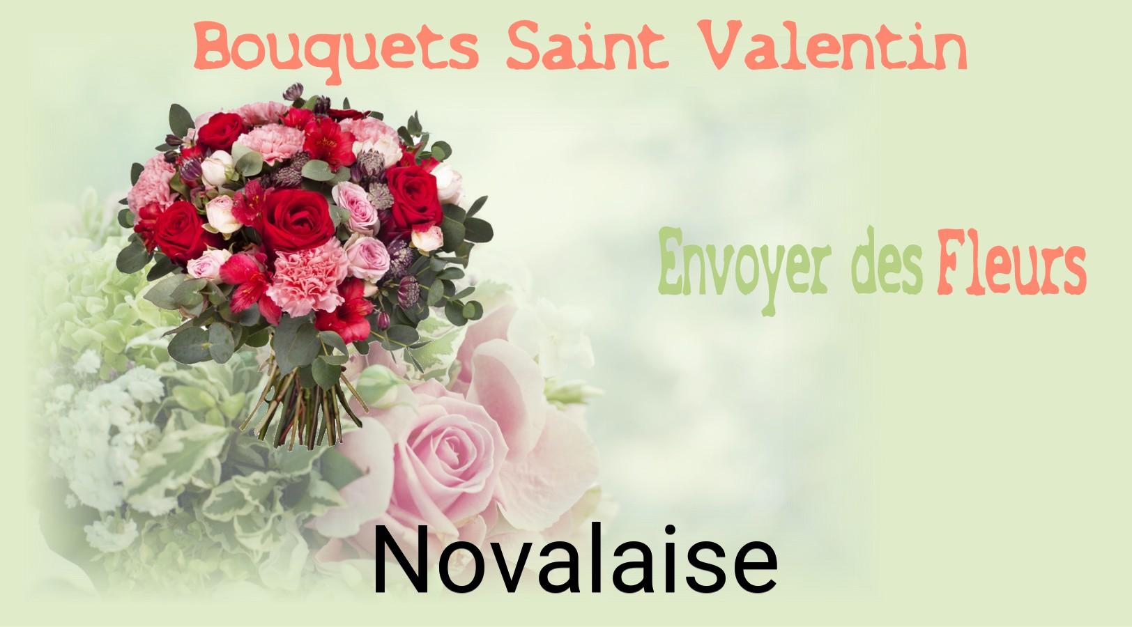 Roses de Saint-Valentin livrées à Novalaise